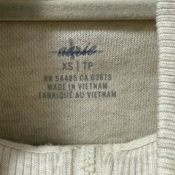 Aerie Leopard Print Oversized Quarter Zip Pullover - Picture 8 of 8